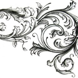 Filigree Drawing Creative Style