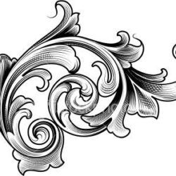 Filigree Drawing Intricate Artwork