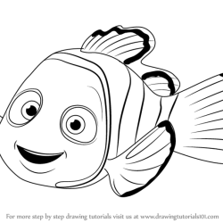 Finding Nemo Drawing Amazing Sketch