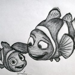 Finding Nemo Drawing Fine Art