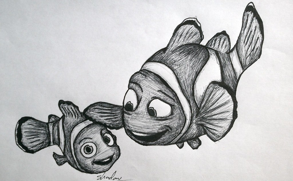 Finding Nemo Drawing Fine Art