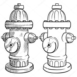 Fire Hydrant Drawing Hand drawn Sketch