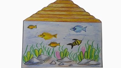 Fish, Swim, Aquatic, Marine, Scales Drawing