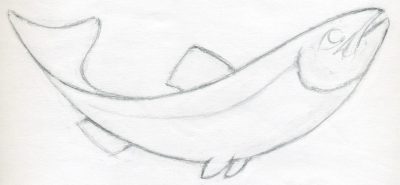 Fish, Swim, Aquatic, Marine, Scales Drawing