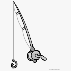 Fishing Pole Drawing Stunning Sketch