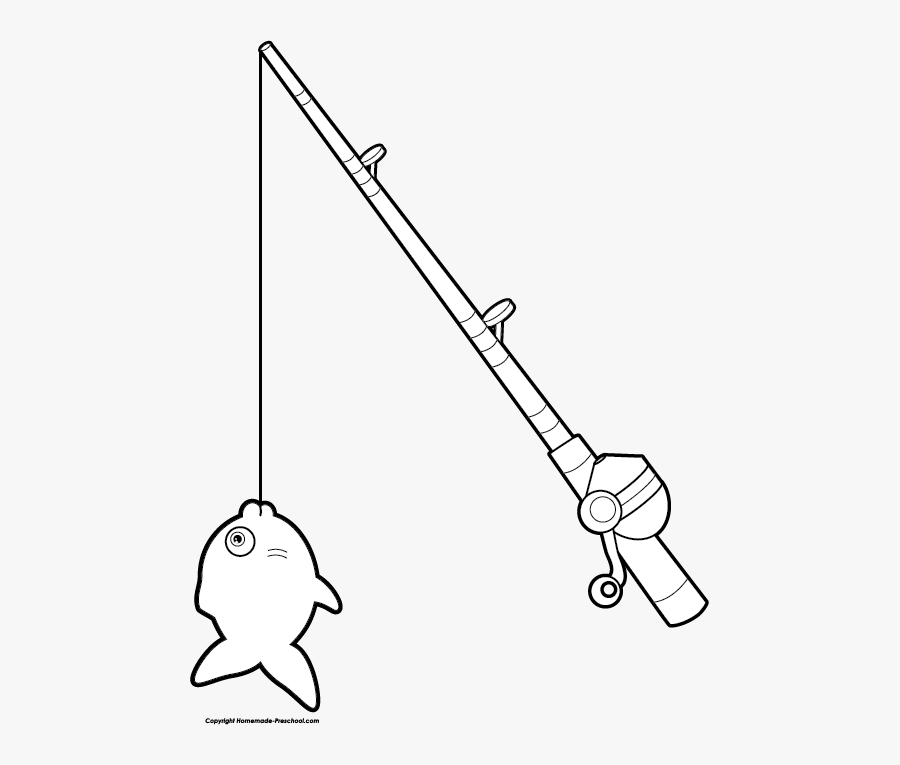 Fishing Pole Drawing