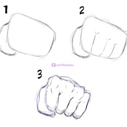 Fist Drawing Hand drawn Sketch