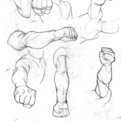 Fist Drawing Photo