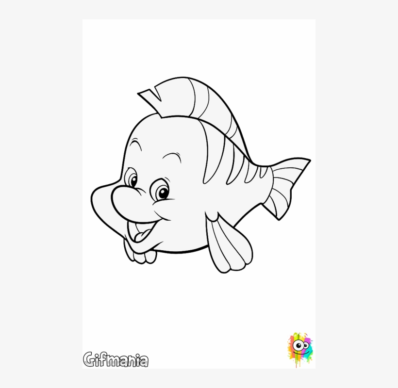 Flounder Fish Drawing Stunning Sketch