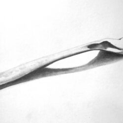 Fork Drawing Sketch