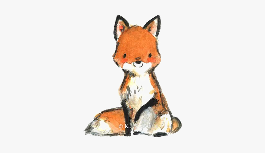 Fox Drawing Modern Sketch