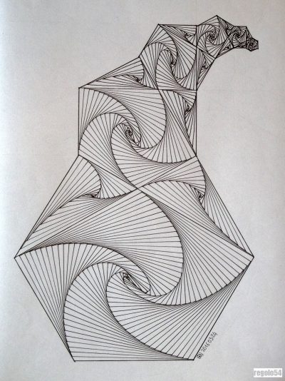 Fractal, Complexity, Geometry, Patterns, Iteration Drawing