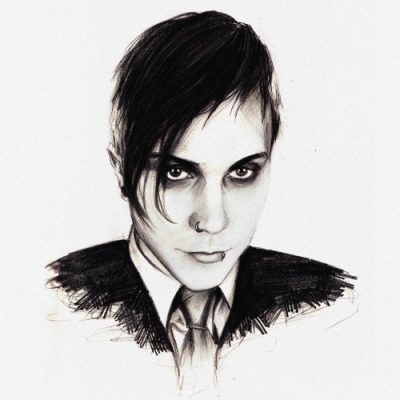 Frank Iero, My Chemical Romance, Musician, Rock, Guitarist Drawing