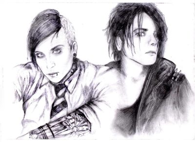 Frank Iero, Singer, Musician, Guitarist, Songwriter Drawing