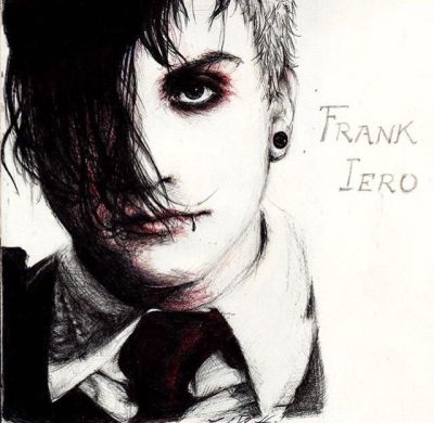 Frank Iero, My Chemical Romance, Musician, Rock, Guitarist Drawing