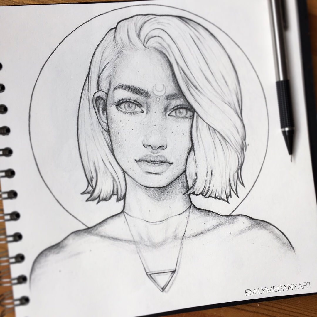 Freckles Drawing Hand drawn Sketch