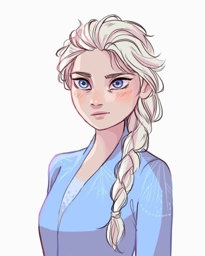 Frozen 2 Elsa, Self-Discovery, Magic, Empowerment, Adventure Drawing