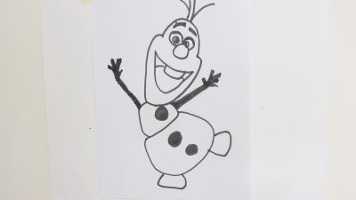 Frozen Olaf, Disney, Snowman, Friendship, Adventure Drawing