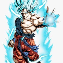 Full Body Goku Drawing Art