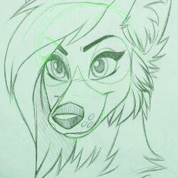 Furry Art Drawing Unique Art