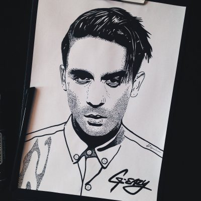 G Eazy, Rapper, California, Hip-Hop, Music Drawing