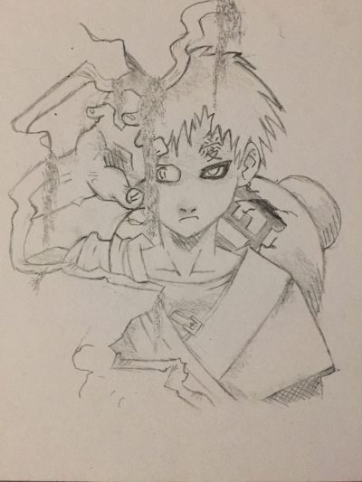 Gaara, Control, Sand, Redemption, Jinchuriki Drawing