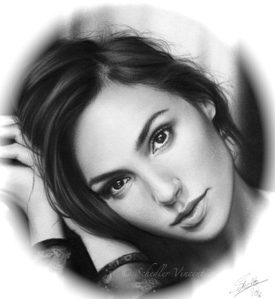 Gal Gadot, Filmmaker, Model, Warrior, Advocate, Actress Drawing