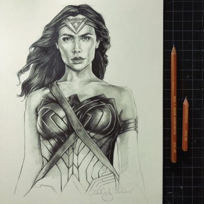 Gal Gadot, Israeli, Philanthropist, Actress, Wonder Woman, Model Drawing