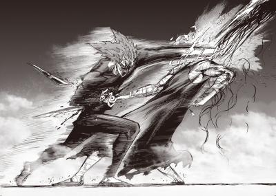 Garou, Monster, Vigilante, Champion, Hunter Drawing