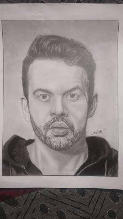 Gaurav Taneja, Pilot, Fitness, Influencer, YouTuber Drawing