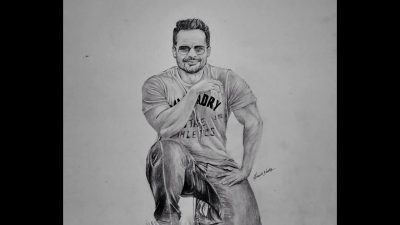 Gaurav Taneja, Pilot, Fitness, Influencer, YouTuber Drawing