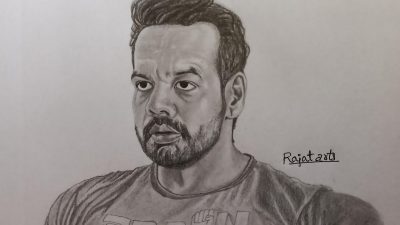 Gaurav Taneja, Pilot, Fitness, Influencer, YouTuber Drawing