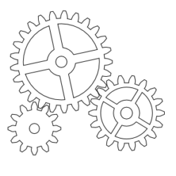 Gear Drawing Professional Artwork