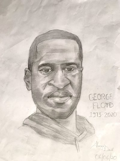 George Floyd, Justice, Equality, Protests, Movement Drawing