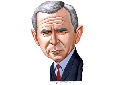 George W Bush, President, Politics, Texas, Leadership Drawing