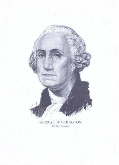 George Washington, Founding Father, Revolutionary Leader, American Hero, First President Drawing