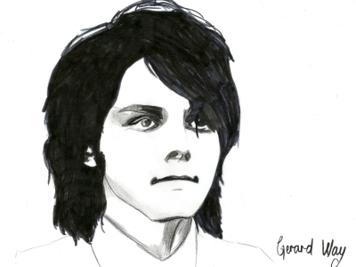 Gerard Way, Comic Creator, Musician, Frontman, Singer-Songwriter Drawing