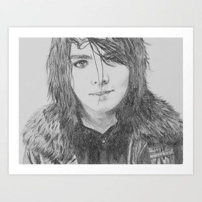 Gerard Way, Musician, Comic, Singer, Artist Drawing