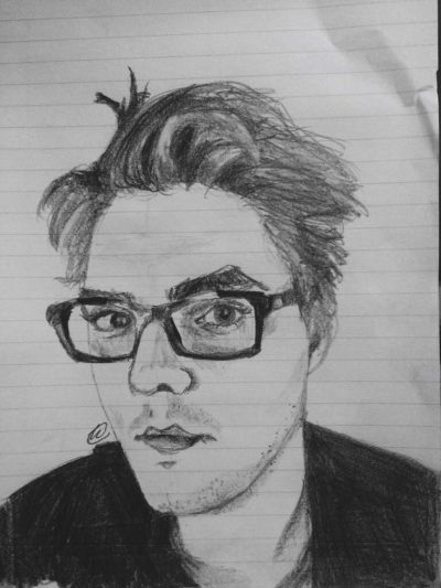 Gerard Way, Musician, Comics, Artist, Singer Drawing