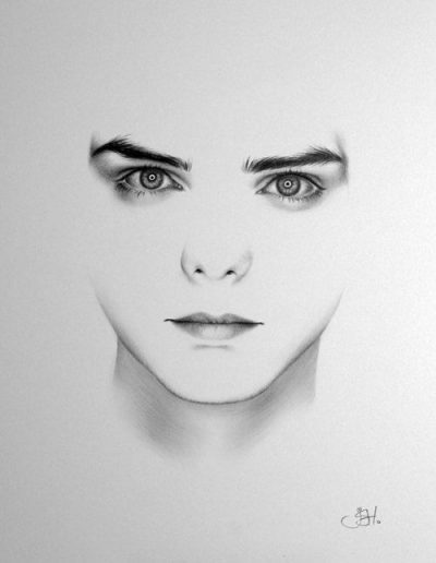 Gerard Way, Singer, Comic Creator, Musician, Performer Drawing