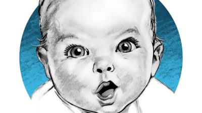 Gerber Baby, Pure Goodness, Timeless Brand, Wholesome Nutrition, Iconic Infant Drawing