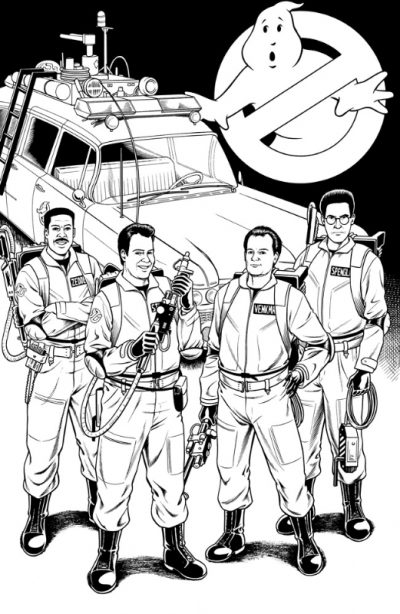 Ghostbusters, Paranormal, Team, Comedy, Adventure Drawing