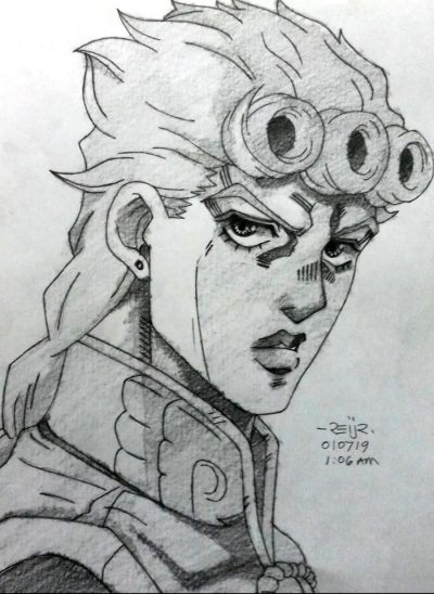 Giorno Giovanna, Stand, Gold Experience, Fate, Legacy Drawing