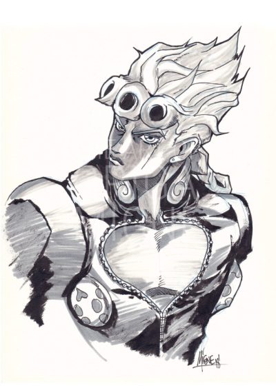 Giorno Giovanna JoJo’s Bizarre Adventure, Ambition, Italy, Destiny, Stand Drawing