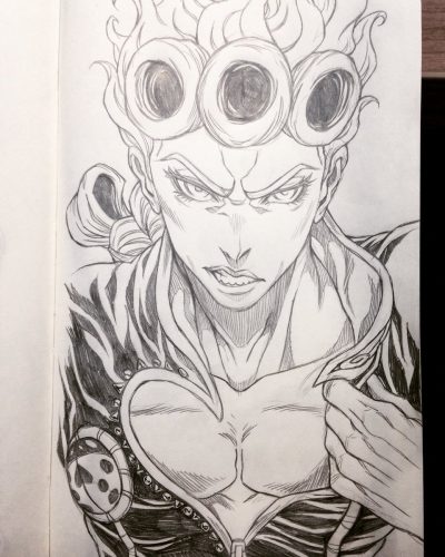 Giorno Giovanna, Stand, Gold Experience, Fate, Legacy Drawing