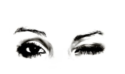 Girls Eyes, Expressive, Captivating, Alluring, Enigmatic, Sparkling Drawing