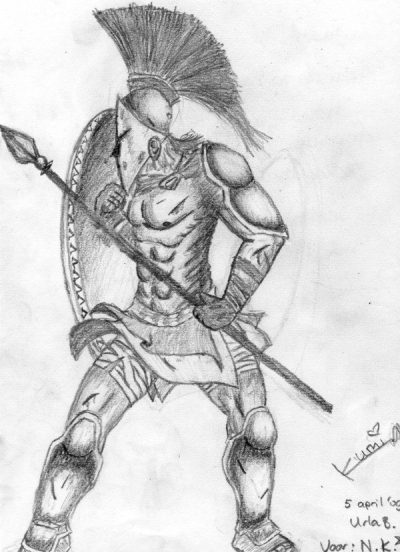 Gladiator, Revenge, Freedom, Betrayal, Honor Drawing