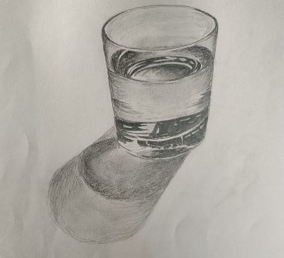 Glass, Fragility, Reflection, Transparency, Clarity Drawing