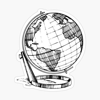 Globe, Earth, World, Sphere, Planet Drawing