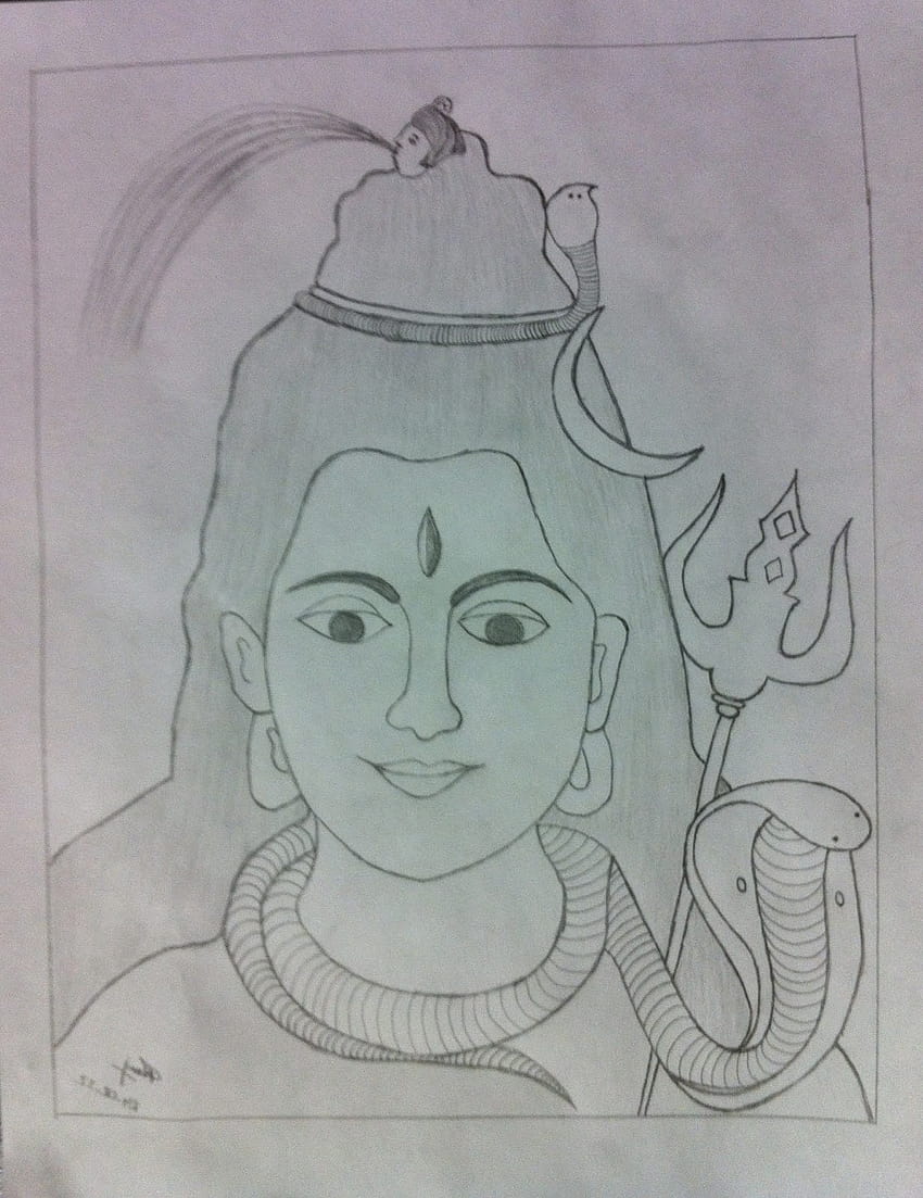 simple lord Radha Krishna artistica Pencil drawing/god Krishna art - YouTube